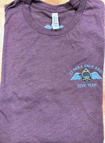 23 Para Engr Regt T Shirt - Diver