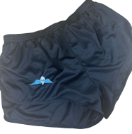 Running Shorts, Black, Wings Logo