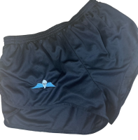 Running Shorts, Black, Wings Logo