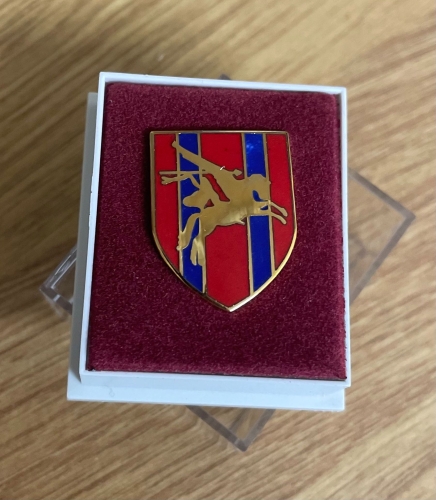 Lapel, AEA Corps Shield + Pegasus Design