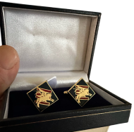 Cufflinks, Royal Engineer DZ Flash + Pegasus Design