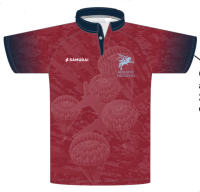 Rugby Shirt, Samurai, Airborne Engineers Design, Grandad collar design