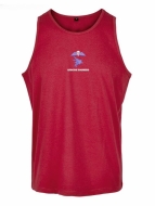 Vest (running) Cotton Fabric, Front Pegasus & Wings logo